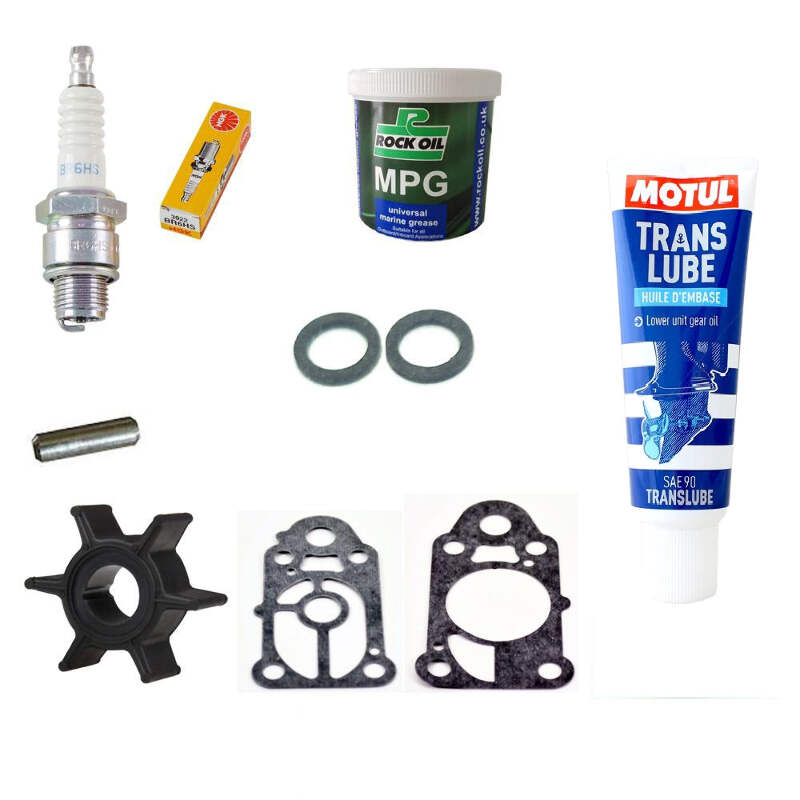 GENUINE Annual Service Kit for 2.5HP 3.5HP Tohatsu 2-Stroke Outboard M2.5A M3.5A